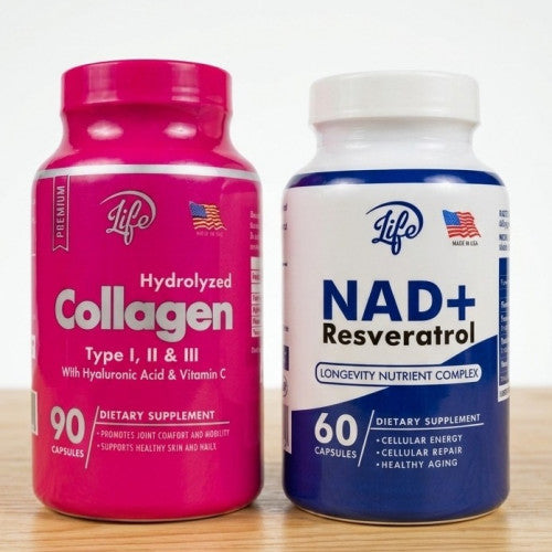 Combo Juventud Eterna & Firmeza | Colágeno + NAD+ Resveratrol