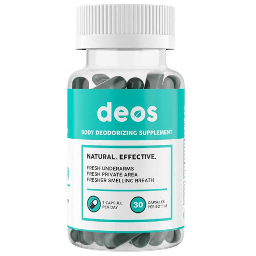 DEOS — Suplemento Desodorizante Corporal | 30 Cápsulas