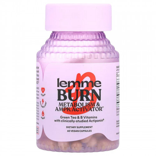 Lemme Burn – Suplemento Metabolismo & Activador AMPK