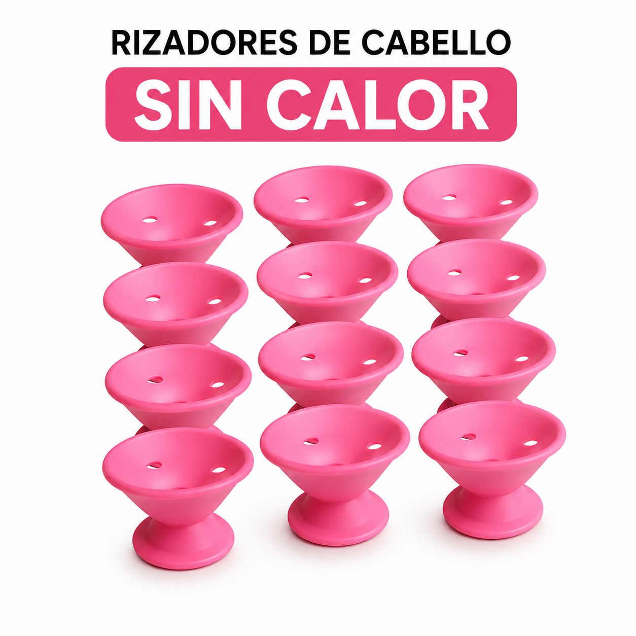 Rizadores Sin Calor – Pack de 10 Unidades