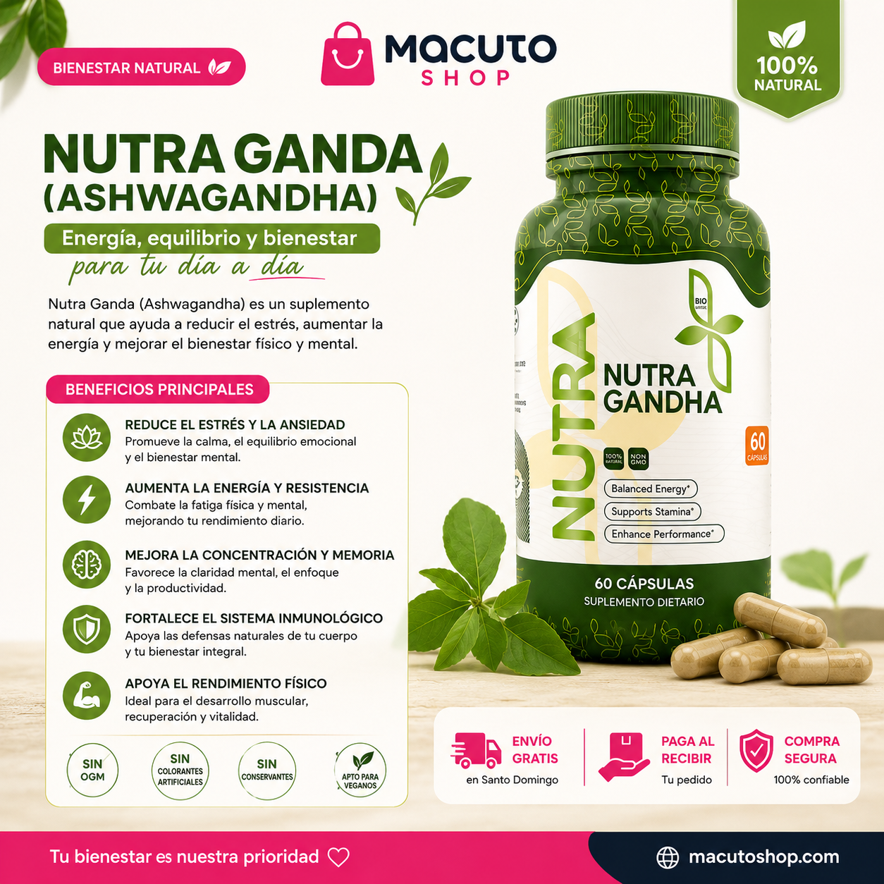 Nutra Ganda (Ashwagandha)