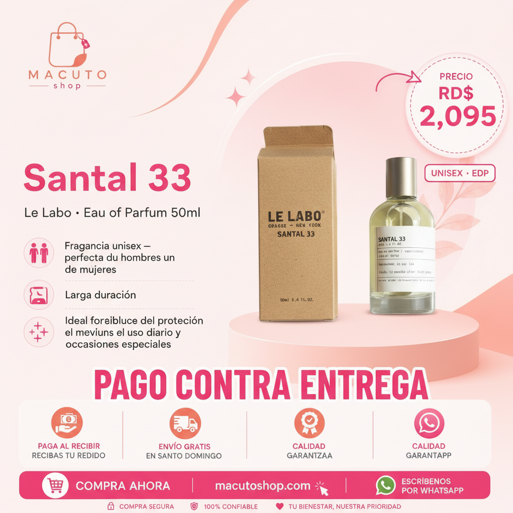 Arte Santal 33 Le Labo - Simplificado