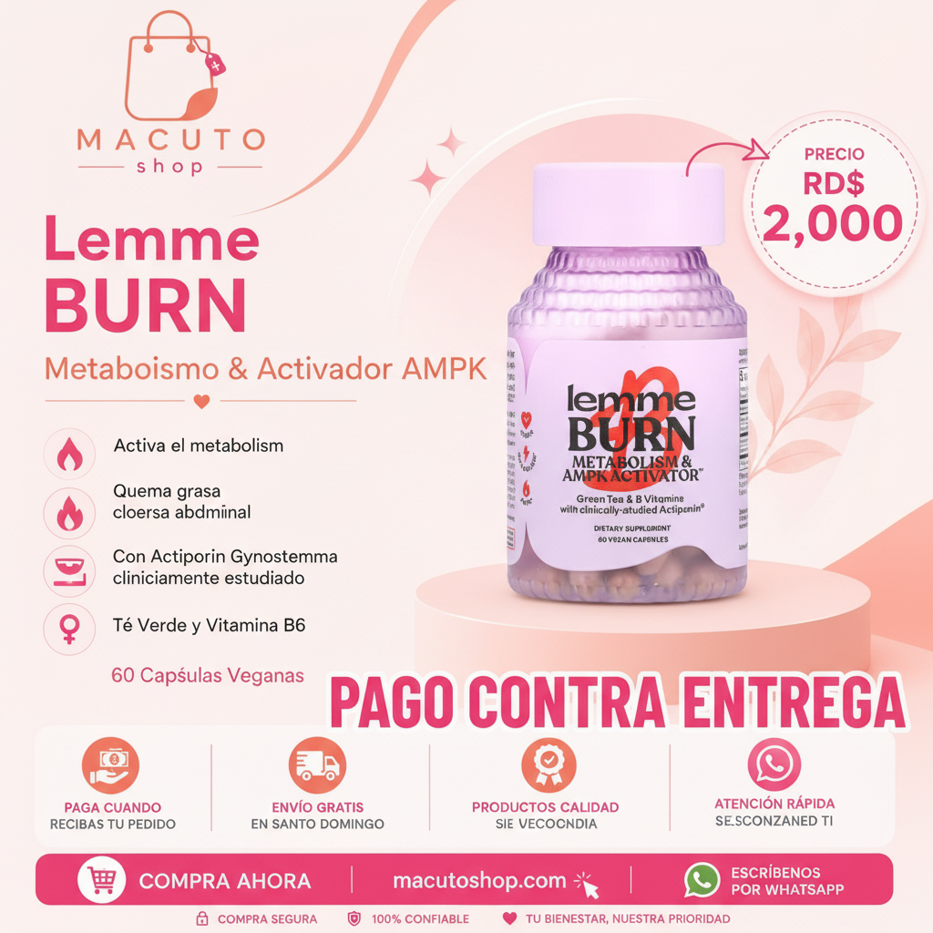 Arte promocional Lemme Burn cuadrado - Macuto Shop