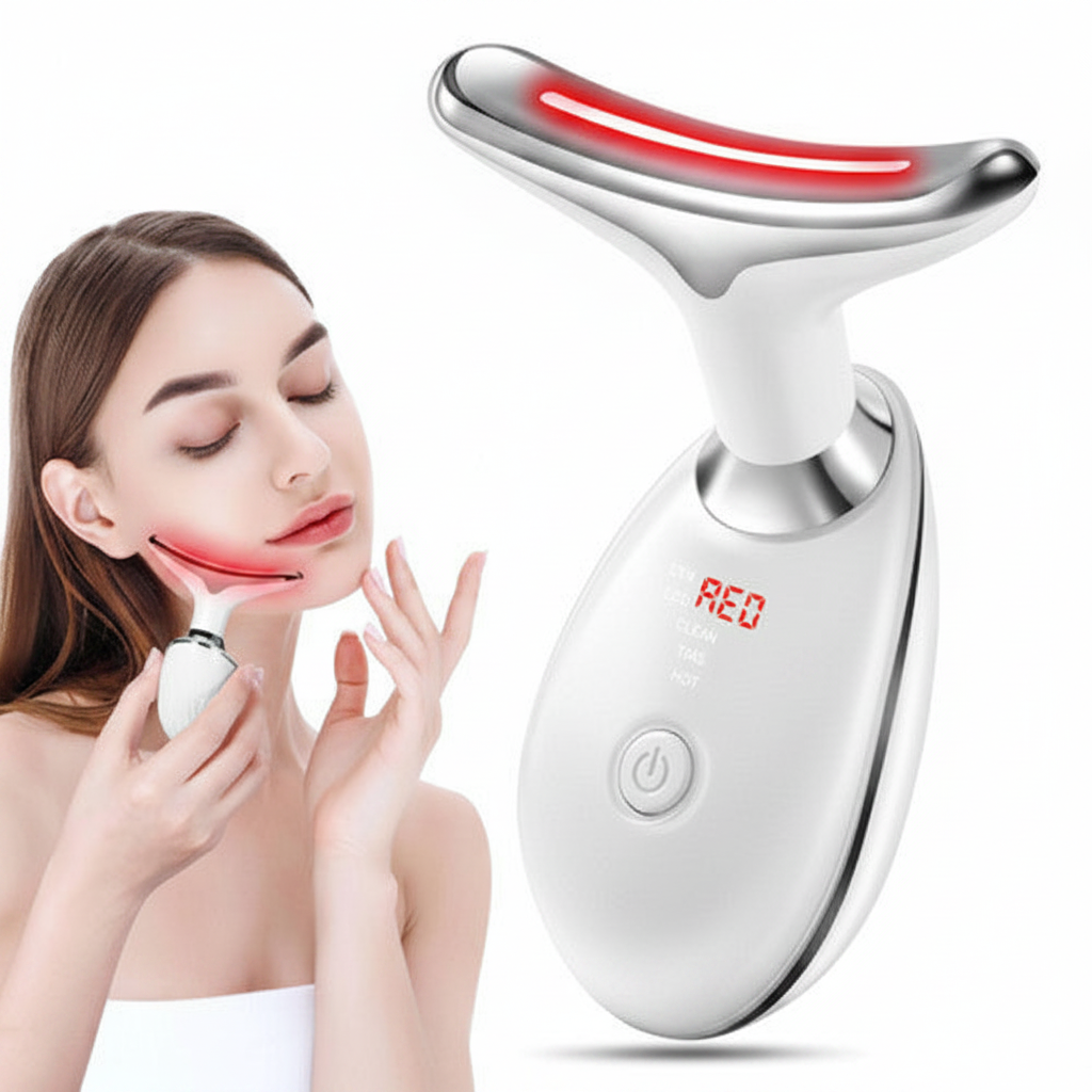 Masajeador Facial LED - Imagen generada