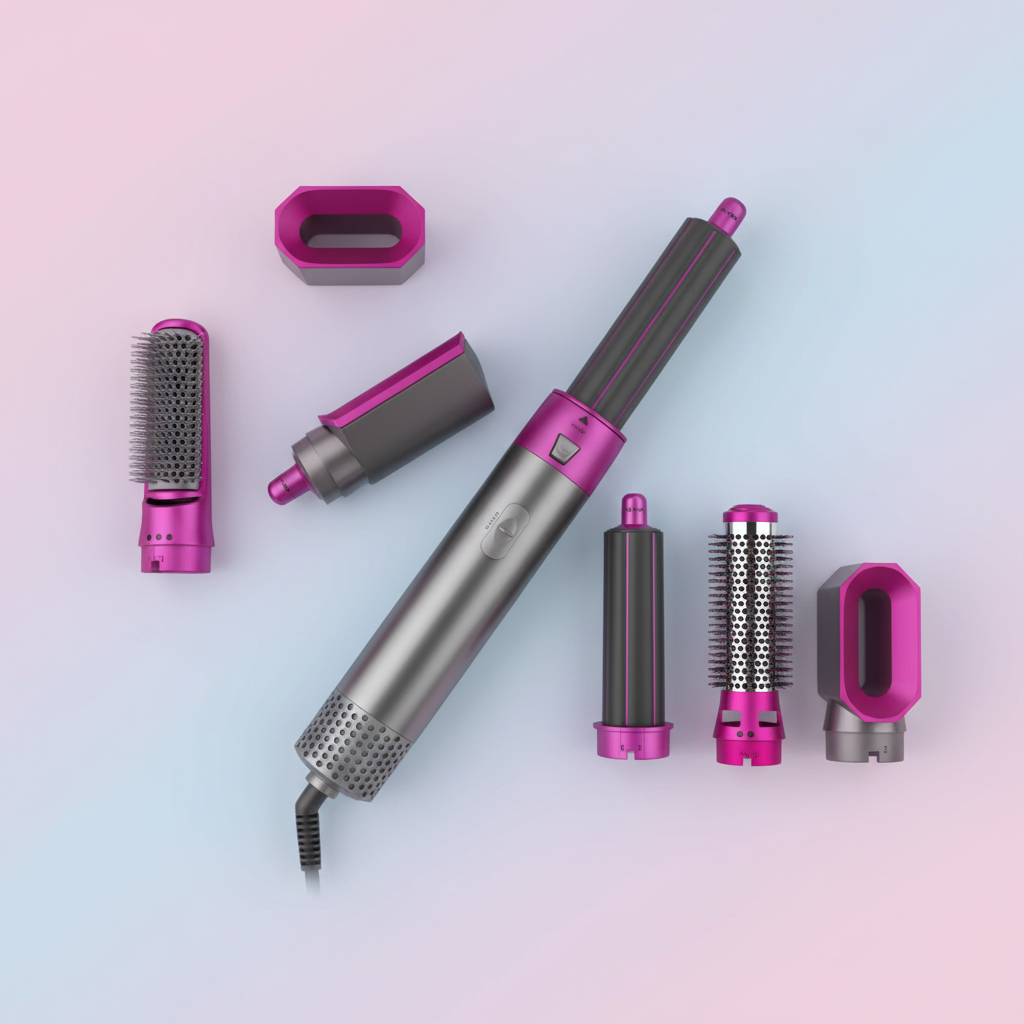 Flat lay estilizador con accesorios